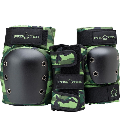 PROTEC - YOUTH STREET PAD SET - CAMO