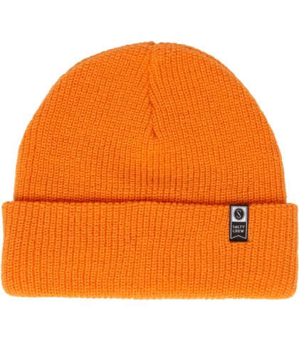 SALTY CREW ALPHA BEANIE - ORANGE