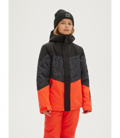 O'NEILL GIRLS CORAL SNOW JACKET - BLACK OUT