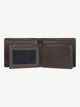 QUIKSILVER MENS GUTHERIE IV LEATHER WALLET - CHOCOLATE