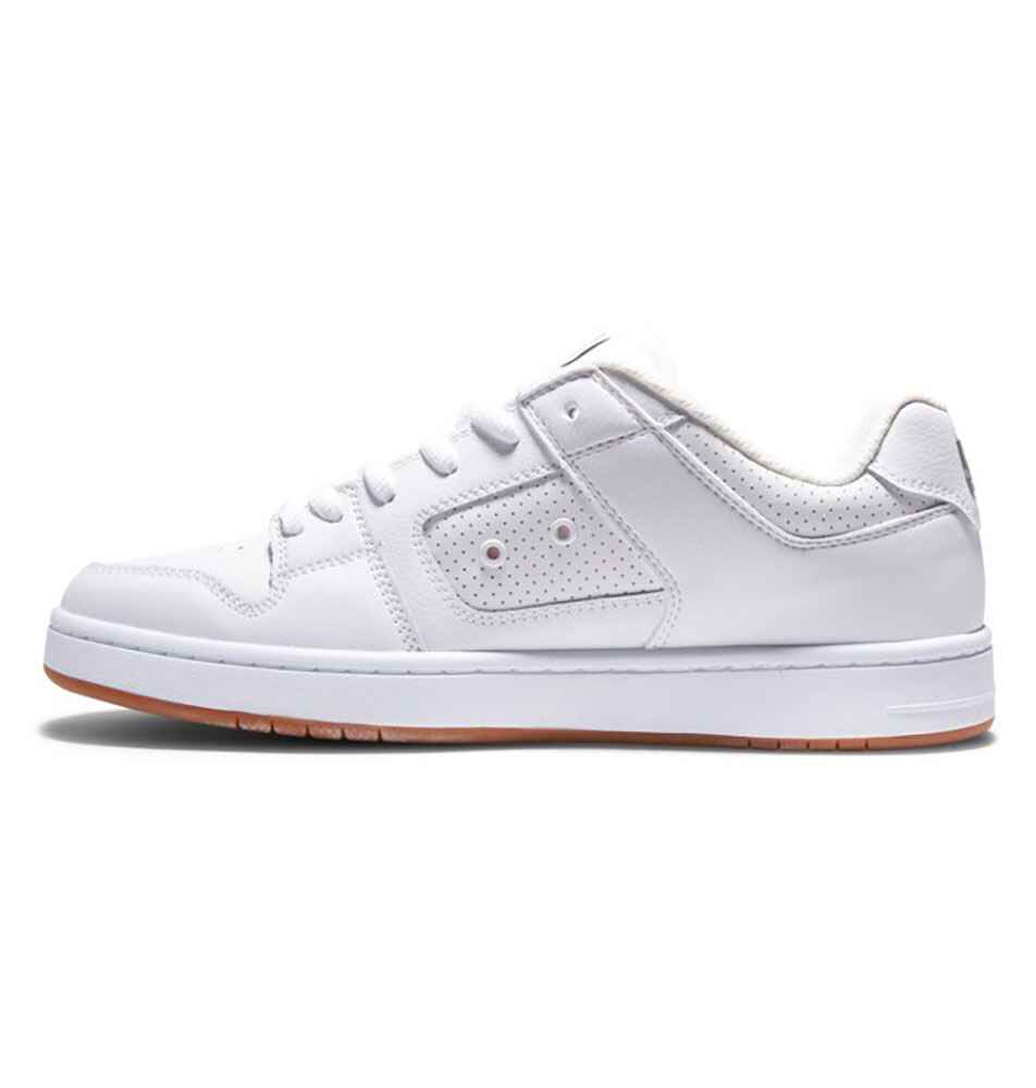DC MANTECA 4 SHOE - WHITE / BATTLESHIP / WHITE - Footwear-Shoes ...