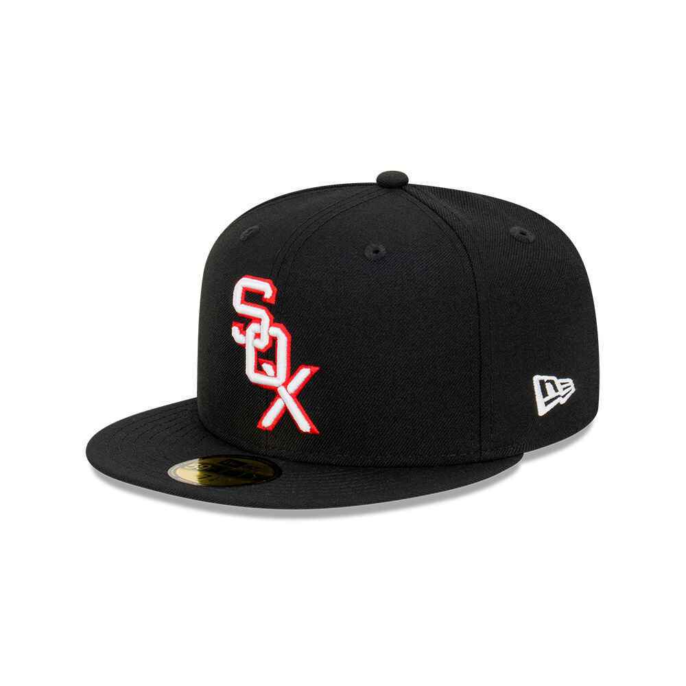 Casquette New Era 59FIFTY Chicago White Sox – Noire/Blanche – Taille 6 7/8