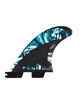 FCS II MATT BIOLOS PERFORMANCE CORE / CARBON TRI FIN SET - MEDIUM