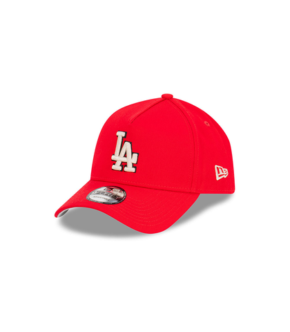 NEW ERA 940 A FRAME CAP - LA - SCARLET