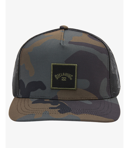 BILLABONG MENS STACKED TRUCKER CAP - CAMO