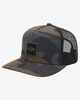 BILLABONG MENS STACKED TRUCKER CAP - CAMO