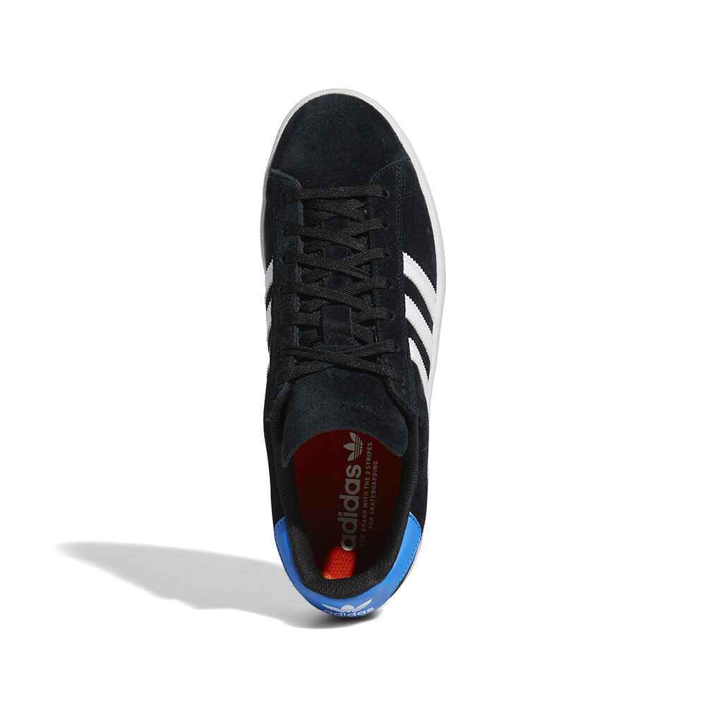 ADIDAS CAMPUS ADV SHOE - BLACK / WHITE / BLACK - Footwear-Shoes : Sequence Surf Shop - ADIDAS S22 ADIDAS CAMPUS ADV SHOE - BLACK / WHITE / BLACK - Footwear-Shoes : Sequence Surf Shop - ADIDAS S22