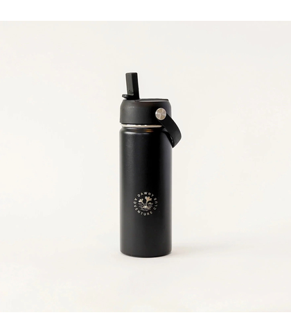 DAWNY ADVENTURE CLUB 530ML COOLER BOTTLE - BLACK