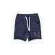 MINTI BOYS EMBLEM SHORT - MIDNIGHT MARLE