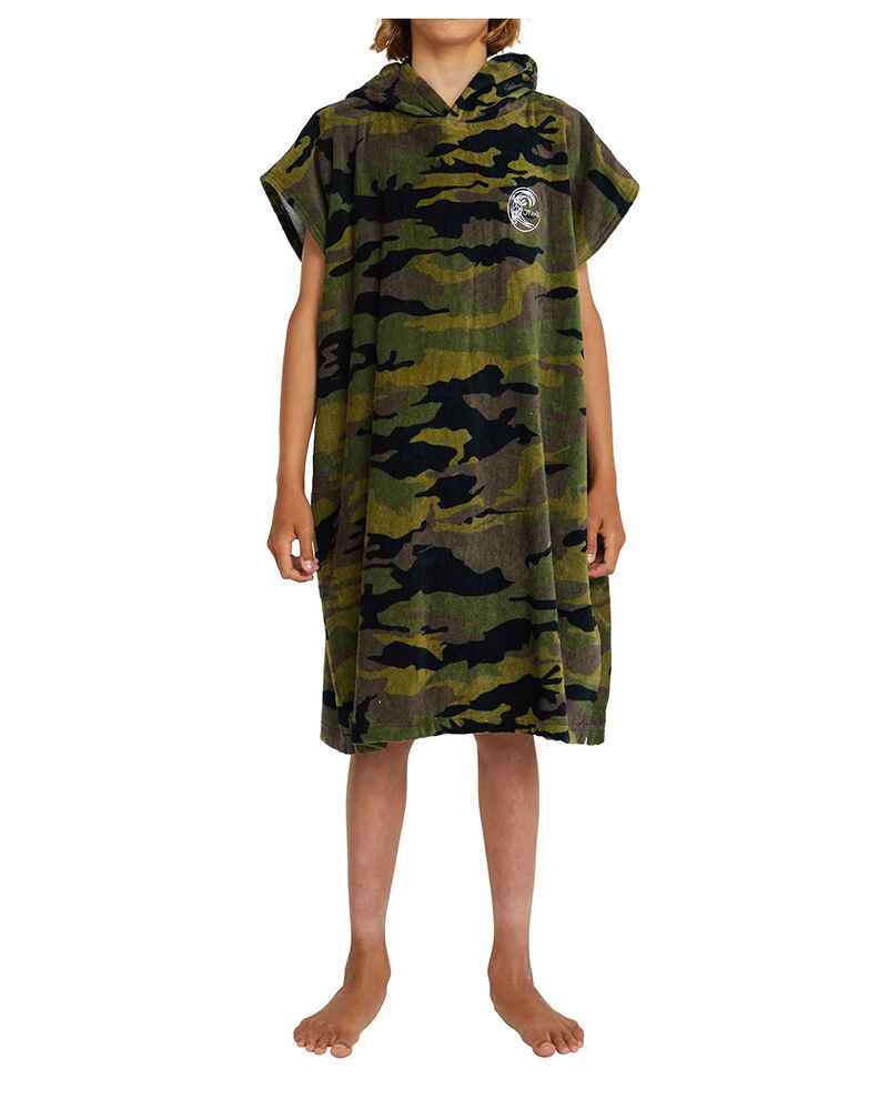 O'NEILL BOYS MISSION HOODED CHANGE TOWEL CAMO Youth Boys