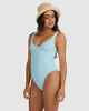 BILLABONG LADIES SUNRAYS CHLOE ONE PIECE SWIMSUIT - BLUE