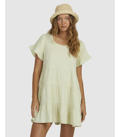 BILLABONG LADIES PIXIE DRESS - SAGE