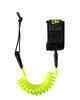 CREATURES ICON COILED WRIST LEASH - LIME / BLACK