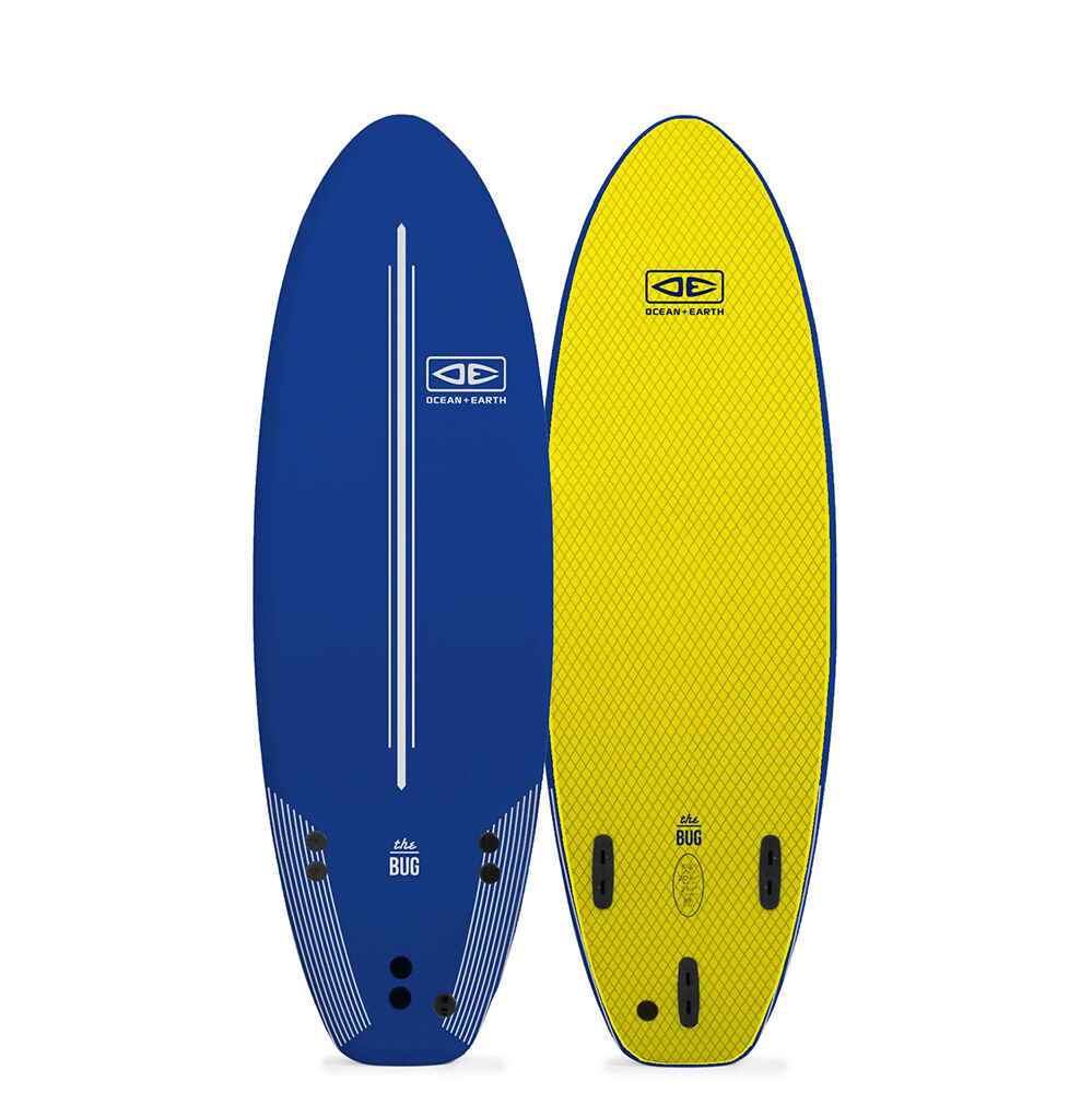 O E BUG SOFTTOP SURFBOARD 5 6 AZTEC BLUE Surf Softop