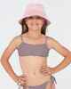 RUSTY GIRLS SUNNY TOWELLING BUCKET HAT - PINK NECTOR