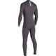 VISSLA MENS 7 SEAS 3/2 C/ZIP STEAMER - DARK GREY