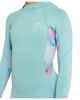 O'NEILL GIRLS BAHIA BACKZIP L/S LONG SPRINGSUIT 2MM - AQUA / WVDY