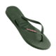 HAVAIANAS SLIM LOGO POP UP JANDAL - GREEN OLIVE