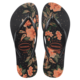 HAVAIANAS SLIM ORGANIC JANDAL - BLACK F22