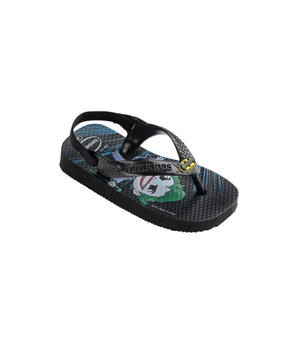 HAVAIANAS BABY HEROS JANDAL - BATMAN -  BLACK