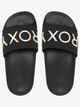 ROXY GIRLS SLIPPY II SLIDES - BLACK