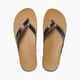 REEF LADIES CUSHION COURT JANDAL - BLACK / NATURAL