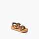 REEF GIRLS LITTLE AHI CONVERTIBLE SANDAL - LEOPARD