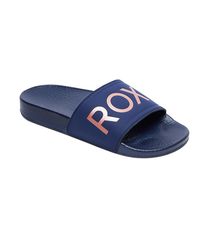 ROXY GIRLS RG SLIPPY SLIDE - DARK BLUE