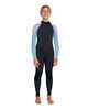 O'NEILL GIRLS REACTOR 2 BACKZIP 3/2 STEAMER - GUNMETAL / MIST