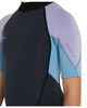 O'NEILL GIRLS REACTOR BACKZIP 2MM S/S SPRINGSUIT - GUNMETAL/FOG/MIST