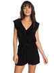 ROXY LADIES COOL YOUR HEART PLAYSUIT - BLACK