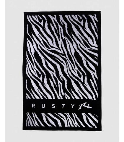 RUSTY LADIES ZIGBY TOWEL - ZEBRA