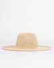 RUSTY LADIES ROMANCE STRAW HAT - NATURAL