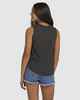 BILLABONG GIRLS DREAM ON TANK - OFF BLACK