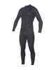 O'NEILL MENS HYPERFREAK 3/2+ CHEST ZIP STEAMER - BLACK / BLACK