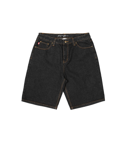 DEF SAFARI BAGGY JORTS - WASHED BLACK / WHITE - Mens-Bottoms : Sequence ...