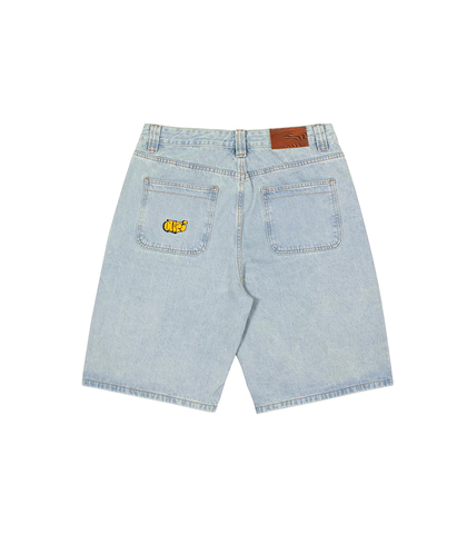 DEF SAFARI BAGGY JORTS - WASHED BLUE