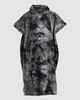 BILLABONG MENS HOODED TOWEL - PRO TIE DYE