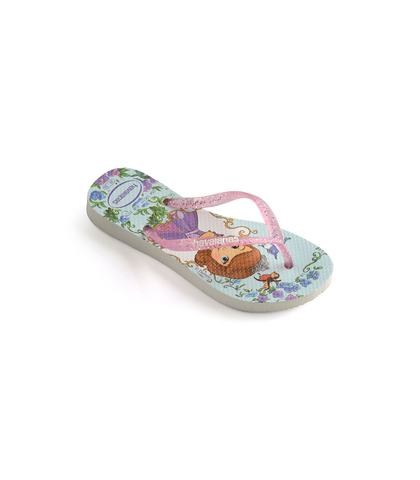 HAVAIANAS KIDS PRINCESS SOFIA JANDAL - AQUA BLUE