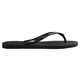 HAVAIANAS SLIM LOGO POP UP JANDAL - BLACK / WHITE