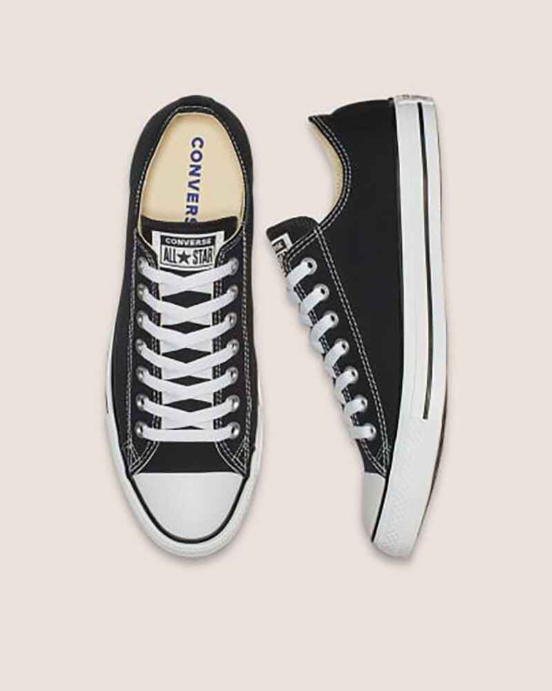 CONVERSE CHUCK TAYLOR ALL STAR LOW - BLACK / WHITE - Footwear-Shoes ...