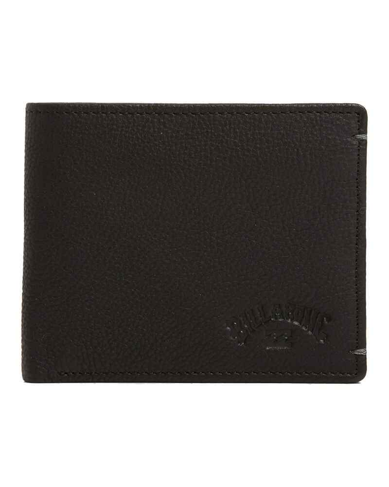 BILLABONG MENS ROCKAWAY 2 IN 1 WALLET BLACK BILLABONG MENS W23