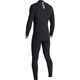 VISLLA MENS 7 SEAS 3/2 CHEST ZIP STEAMER - BLACK FADE