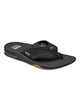 REEF FANNING JANDAL - BLACK/SILVER