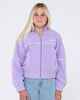 RUSTY GIRLS POLAR ZIP THROUGH FLEECE - LAVENDER