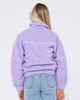 RUSTY GIRLS POLAR ZIP THROUGH FLEECE - LAVENDER