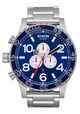 NIXON 51-30 CHRONO WATCH - NAVY SUNRAY / SILVER