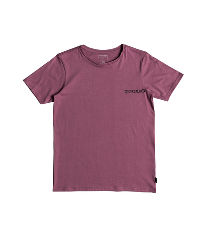 QUIKSILVER BOYS RISE AND SHINE TEE - MELLOW MAUVE
