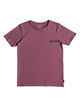 QUIKSILVER BOYS RISE AND SHINE TEE - MELLOW MAUVE