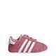 ADIDAS GAZELLE CRIB SHOES - PINK/WHITE